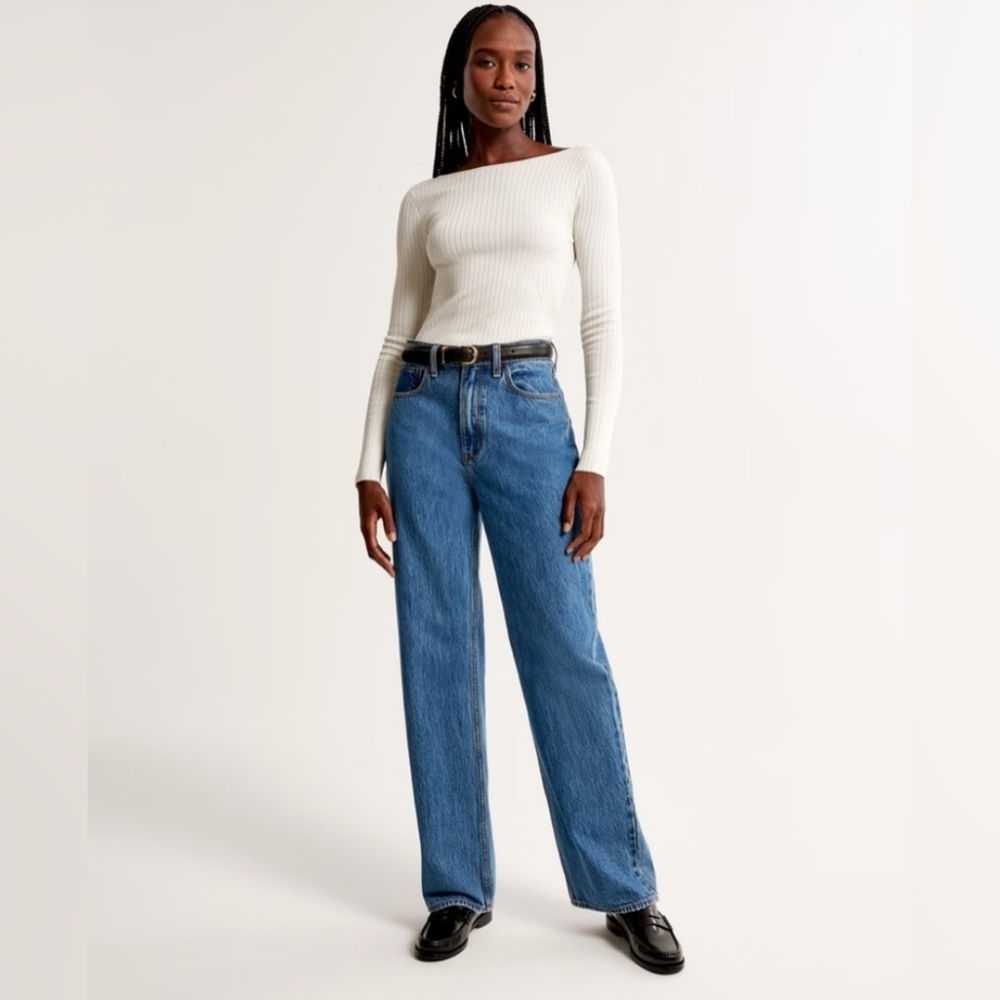 Abercrombie & Fitch The Loose High Rise Jeans